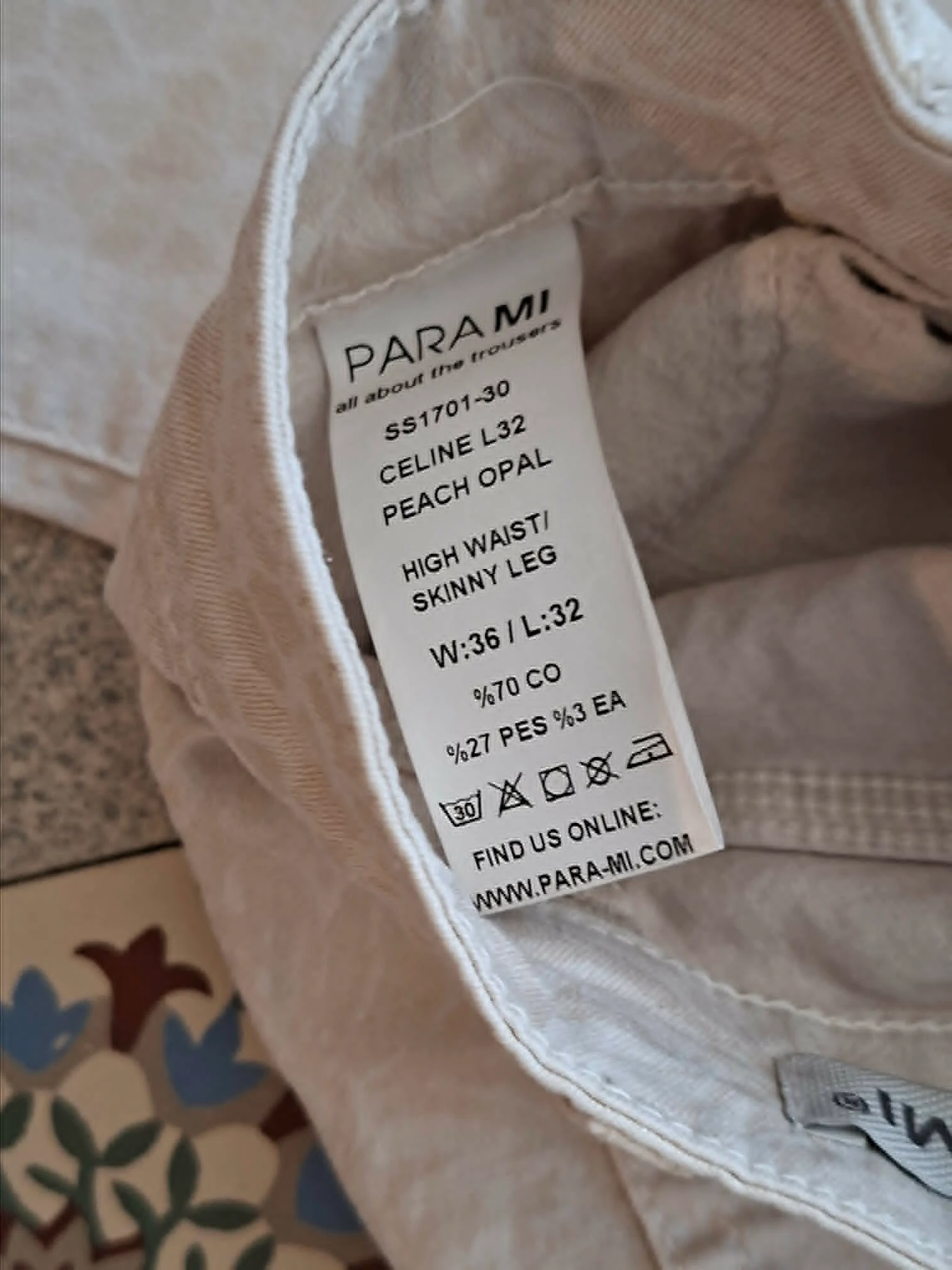 Damesjeans van het Nederlandse merk Para Mi – photo 3